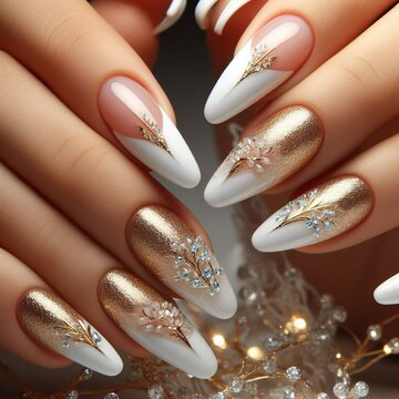 Unhas Manicure Francesinha