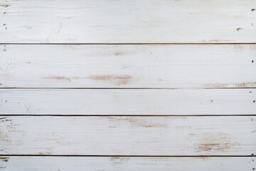 Fototapeta premium Top view of white rustic wooden table