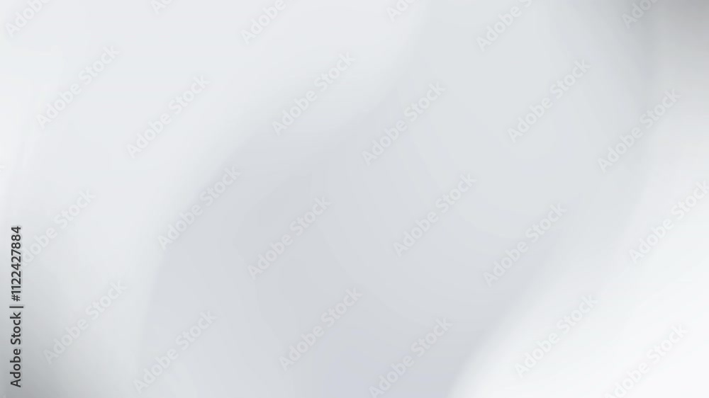 Poster abstract light forms and soft curves creating a serene atmosphere in a minimalist style