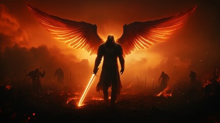 The Angel of Flame and Justice