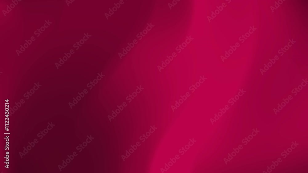 Aufkleber flowing waves of red: an abstract representation of fluidity and motion in art