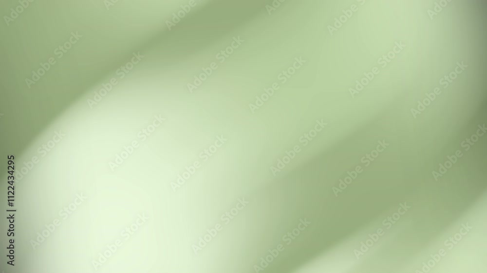 Poster abstract green swirls: a serene and calming visual experience in soft tones and fluid motion