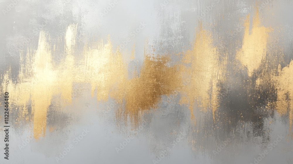 Poster artistic abstract waves creative space digital artwork modern environment close-up view visual explo