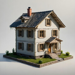 arafed house with a porch and a porch with a porch

