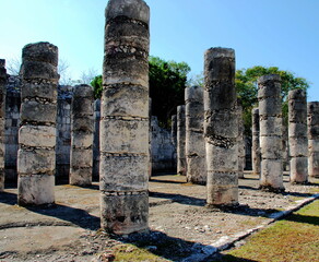 Capture the timeless beauty of Chichen Itza – an iconic UNESCO World Heritage Site showcasing the grandeur of Mayan civilization with its majestic pyramids, ancient temples, and rich cultural history.