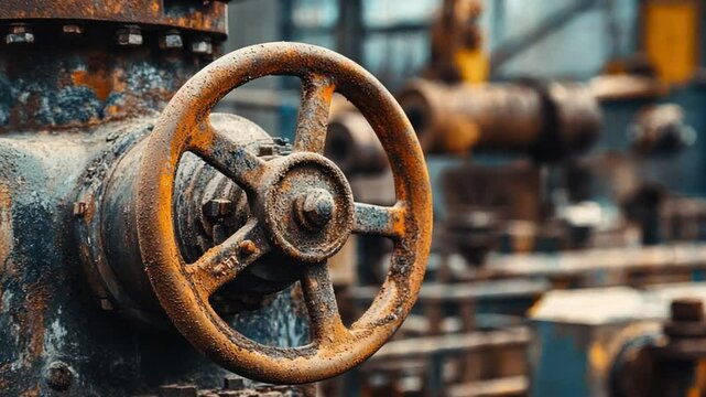 Abandoned industrial complexes with rusted machinery and decaying structures, perfect for urban exploration.