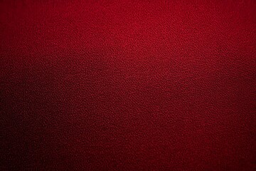 Fototapeta premium Red cloth texture in a macro perspective emphasizing its softness.