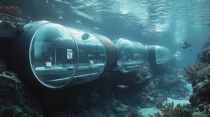 Next-Generation Underwater Lab with Transparent Design