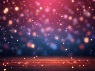 Fototapeta premium Festive valentine's day Love in bokeh background