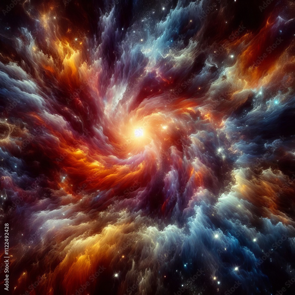 Poster dark energy a vibrant dynamic texture simulating the enigmatic r