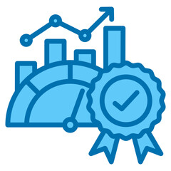 Obraz premium Quality Metrics Icon