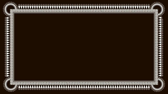 Warli art features, Warli art culture empty frame