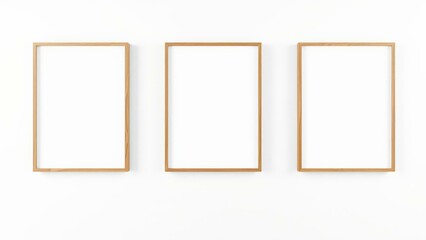 Modern Wood Frames: Perfect for Art, Photos, and Decor in Your Home or Office