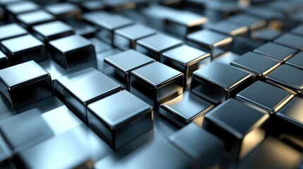 Fototapeta premium Abstract 3D Business Background