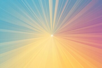 Obraz premium Bright radial lighting texture background