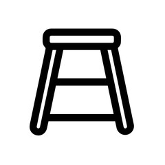 Chair icon symbol vector image illustration