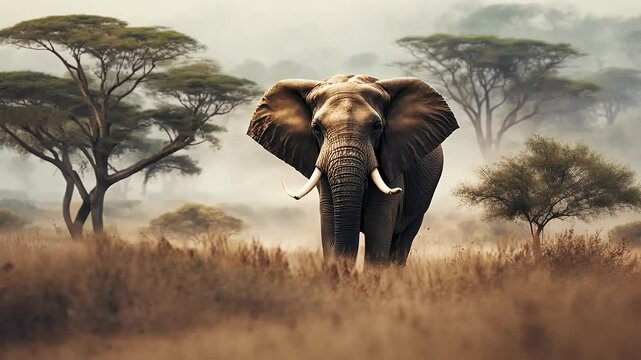artwork 4k design video nature grunge paint children beautiful safari india shower set colours happy colourful watercolor funny majesty art white elephant africa olated large jungle beau