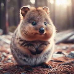 Quokka Cute A round friendly font with soft edges inspired by th