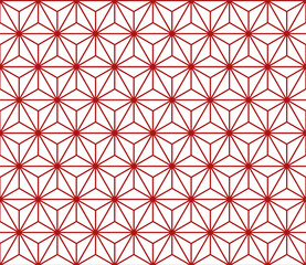 麻の葉模様　H-1'