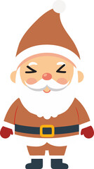 Cute Santa Claus cartoon, merry christmas