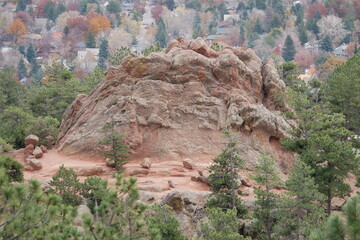 Crown Rock in Flagstaff Mountain, Boulder, Colorado 