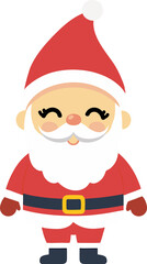 Cute Santa Claus cartoon, merry christmas