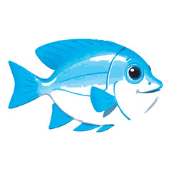 Obraz premium fish logo for your band 