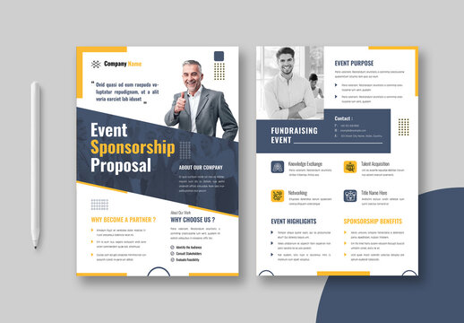 Event Sponsorship Flyer