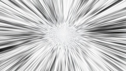 Abstract radial gray zoom speed for comic background vector illustration.