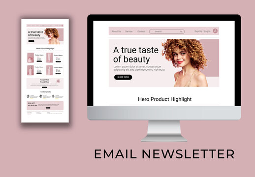 Promotional Email Newsletter