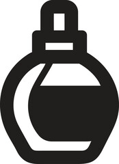 Obraz premium perfume bottle icon