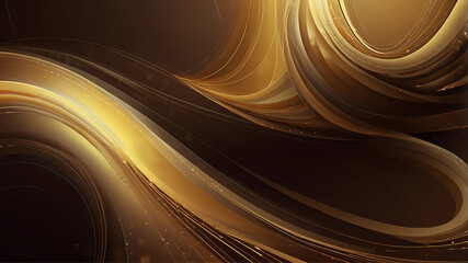 abstract background with waves