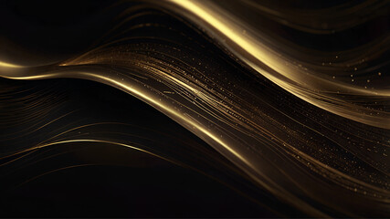 abstract background with waves