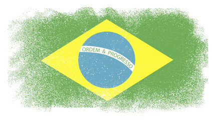 Brazil Flag, grunge flag, vector flag, vintage flag, old flag, country flag, official national flag