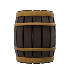 Vintage Wooden Barrel