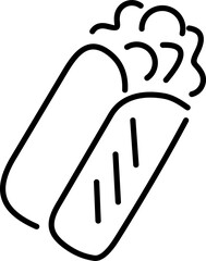 Fast Food Line Icon