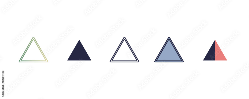Aufkleber turn up arrow gradient, line, filled, colored icon. editable vector from user interface concept. fou