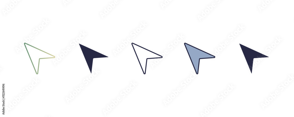 Aufkleber evolution gradient, line, filled, colored icon. editable vector from user interface concept. four di