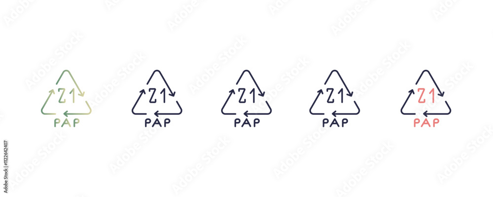 Poster clockwise drawn arrow gradient, line, filled, colored icon. editable vector from user interface conc