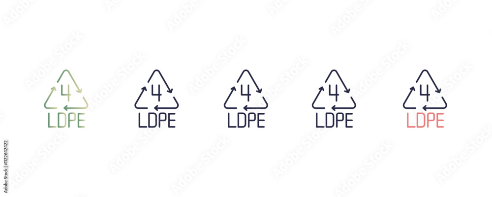 Aufkleber updating arrow gradient, line, filled, colored icon. editable vector from user interface concept. fo