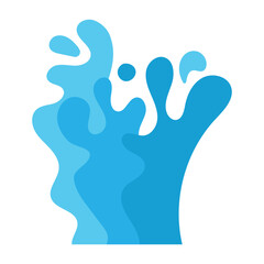 Water Splash Illustration