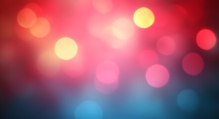 Fototapeta premium Abstract Colorful Bokeh Lights Background Image