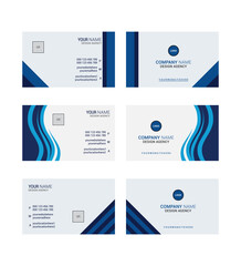 Creative modern business card template.