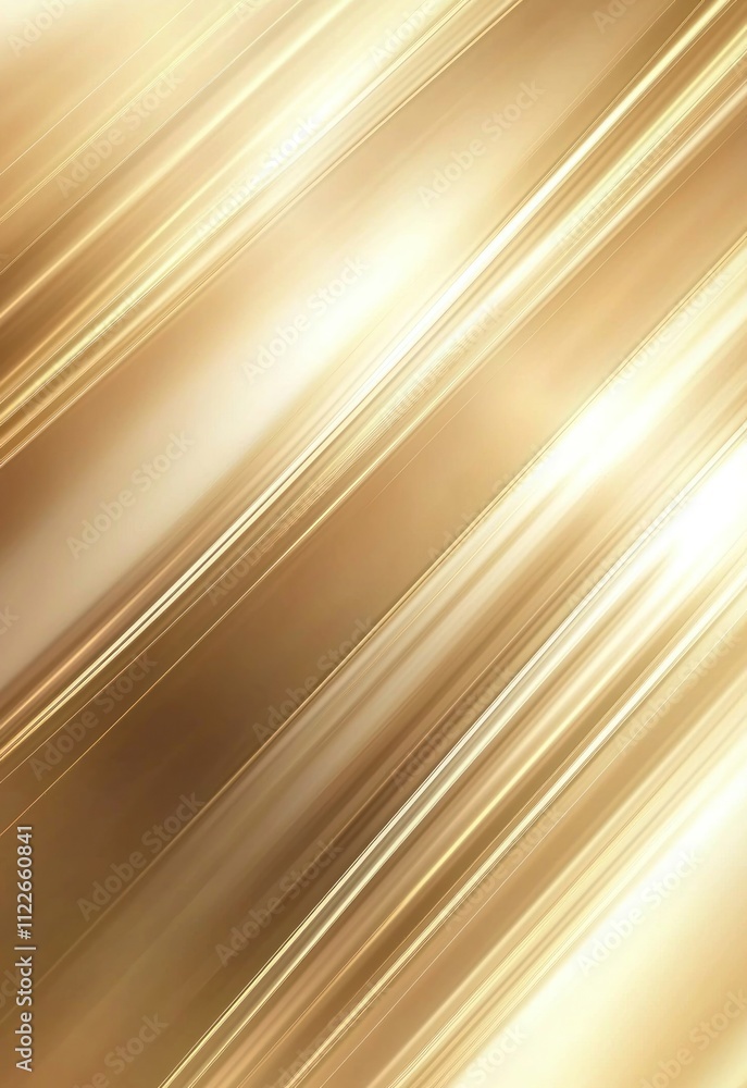 Poster a smooth gold geometric background with soft gradients and clean lines, perfect for a modern yet ups