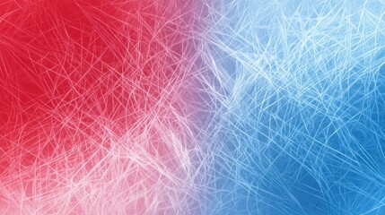 Obraz premium A dynamic blue and red background with intersecting lines and gradients, creating a high-energy and modern look.