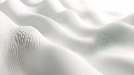 Abstract Wave Lines on White Background for Modern Design Projects