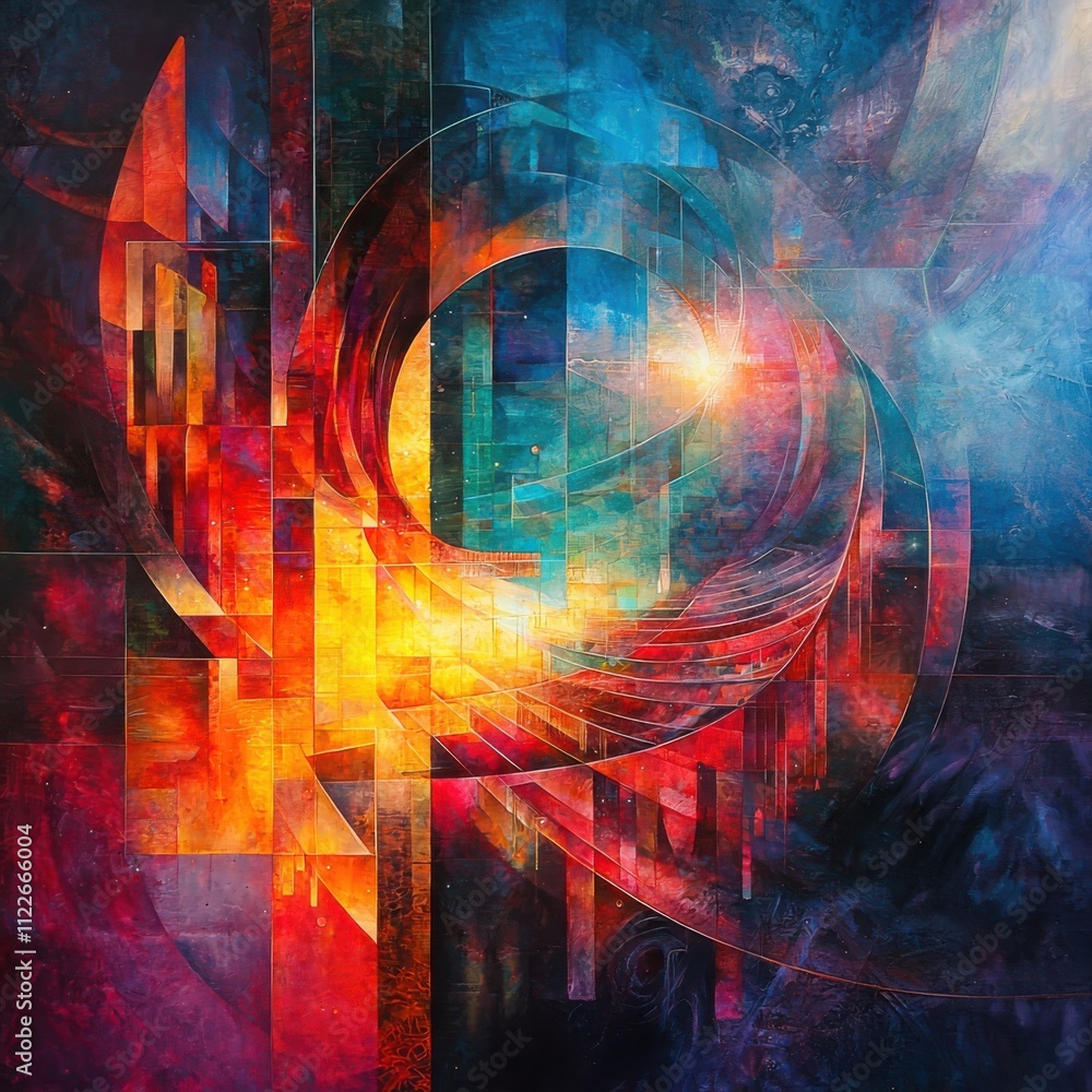 Poster mapping quantum emotional architecturemultidimensional feelings explored in a digital environment