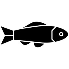 Streamlined Fish Icon