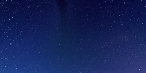 Fototapeta premium Glowing night sky with a vibrant starry sky and a beautiful constellation in the distance, starry sky, night sky