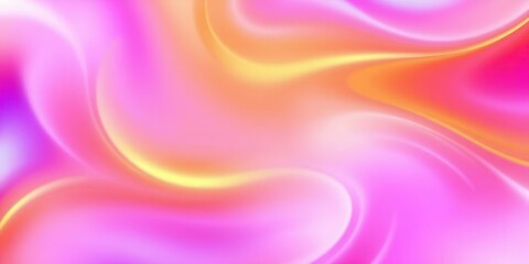 Obraz premium Abstract Pink and Orange Swirls Background. Fluid Gradient Texture for Wallpaper, Presentation, Feminine Design, Wedding Invitation, Spring Theme, Valentines Day
